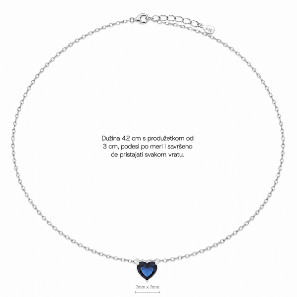 SREBRNA OGLICA CANDY FLOSS