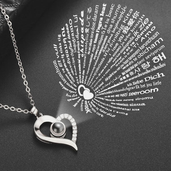 SREBRNA OGRLICA I LOVE YOU