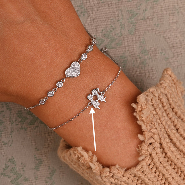 SREBRNA NARUKVICA KISS & SOUL