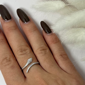 SREBRNI PRSTEN ROYAL SNAKE