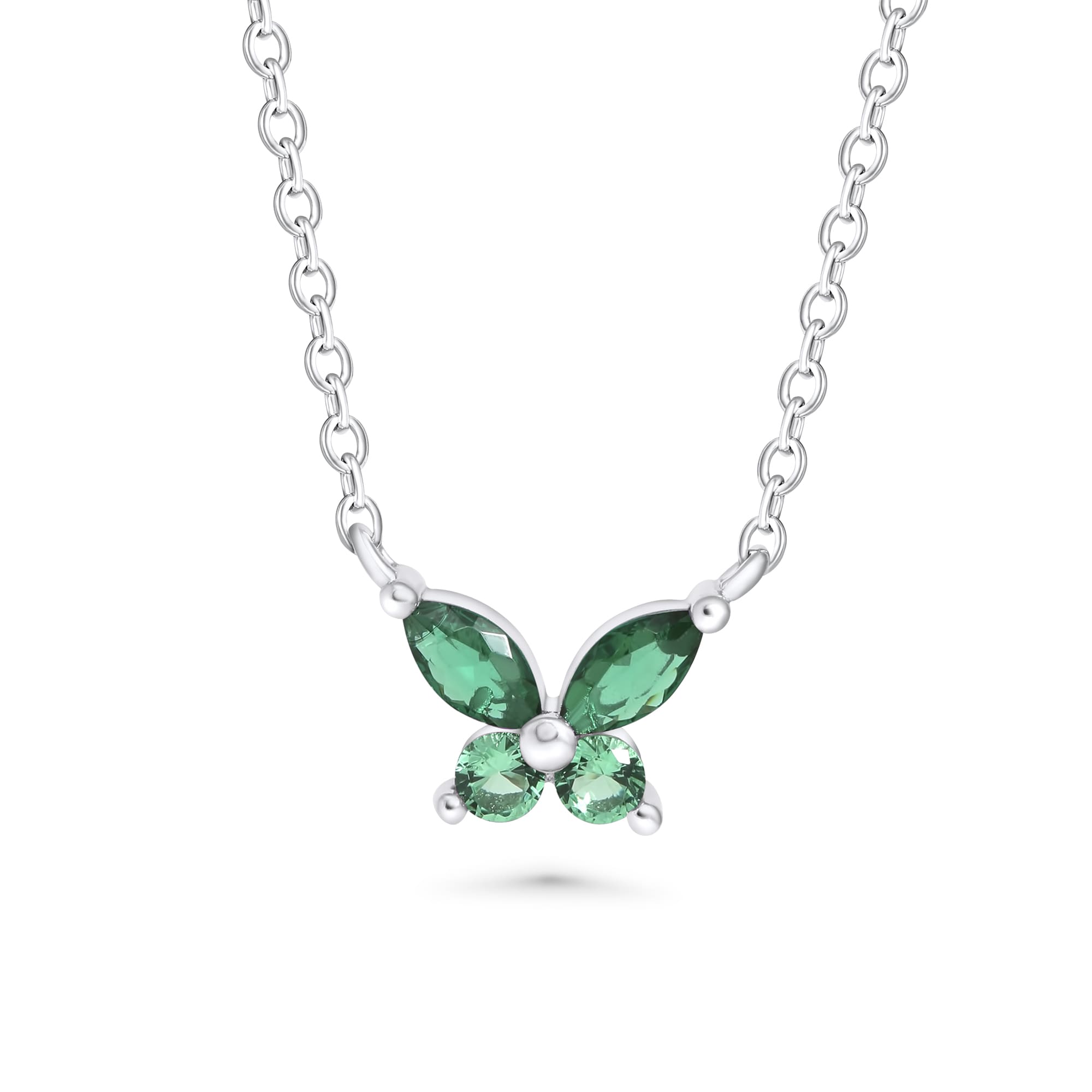 SREBRNA OGRLICA BUTTERFLY FIORA