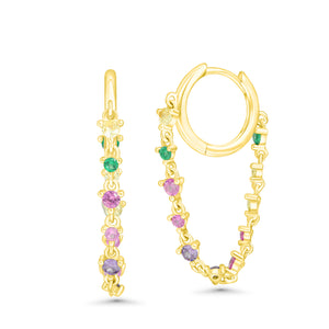 SREBRNE MINDJUŠE (PAR) CANDY POP