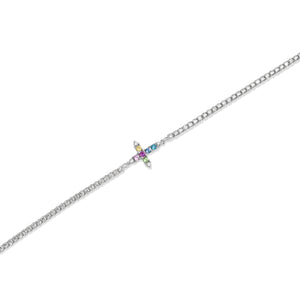 SREBRNA NARUKVICA TENNIS LUX LINE