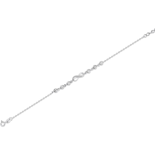 SREBRNA NARUKVICA INFINITY ALMA