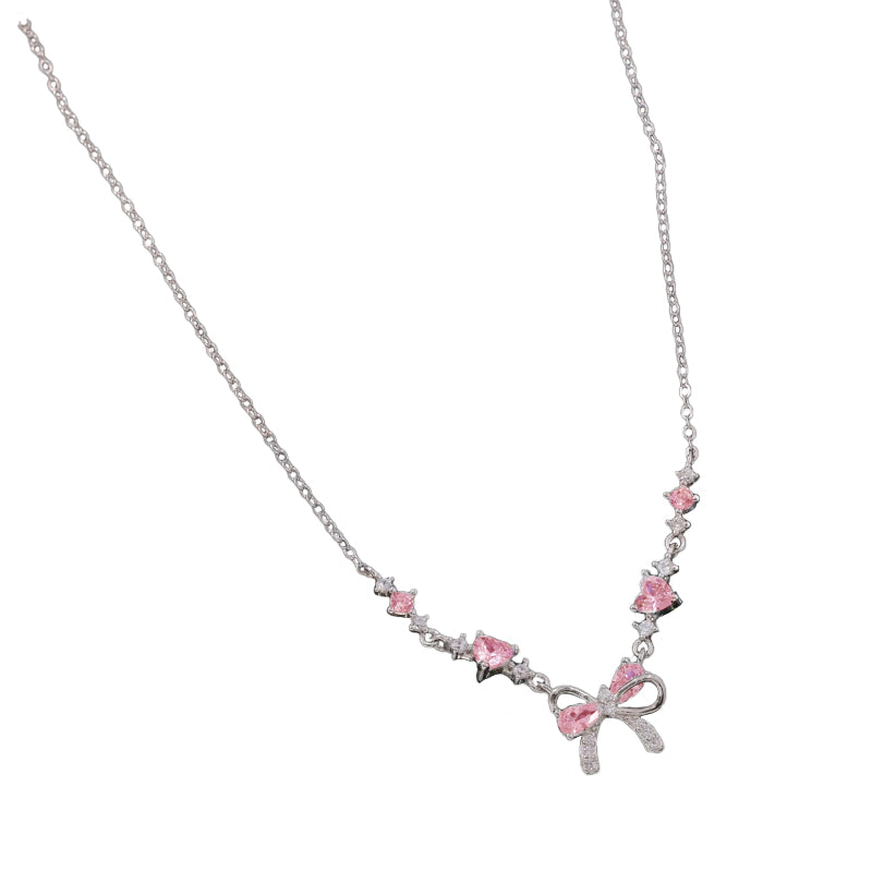 SREBRNA OGRLICA MATCHING BOW