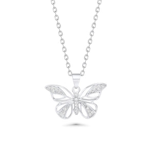 SREBRNA OGRLICA BUTTERFLY BLISS