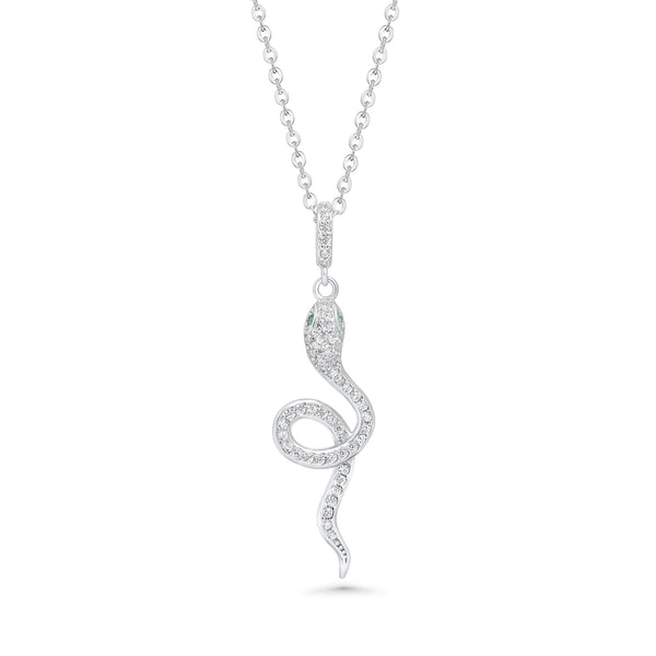 SREBRNA OGRLICA SNAKE TWIST