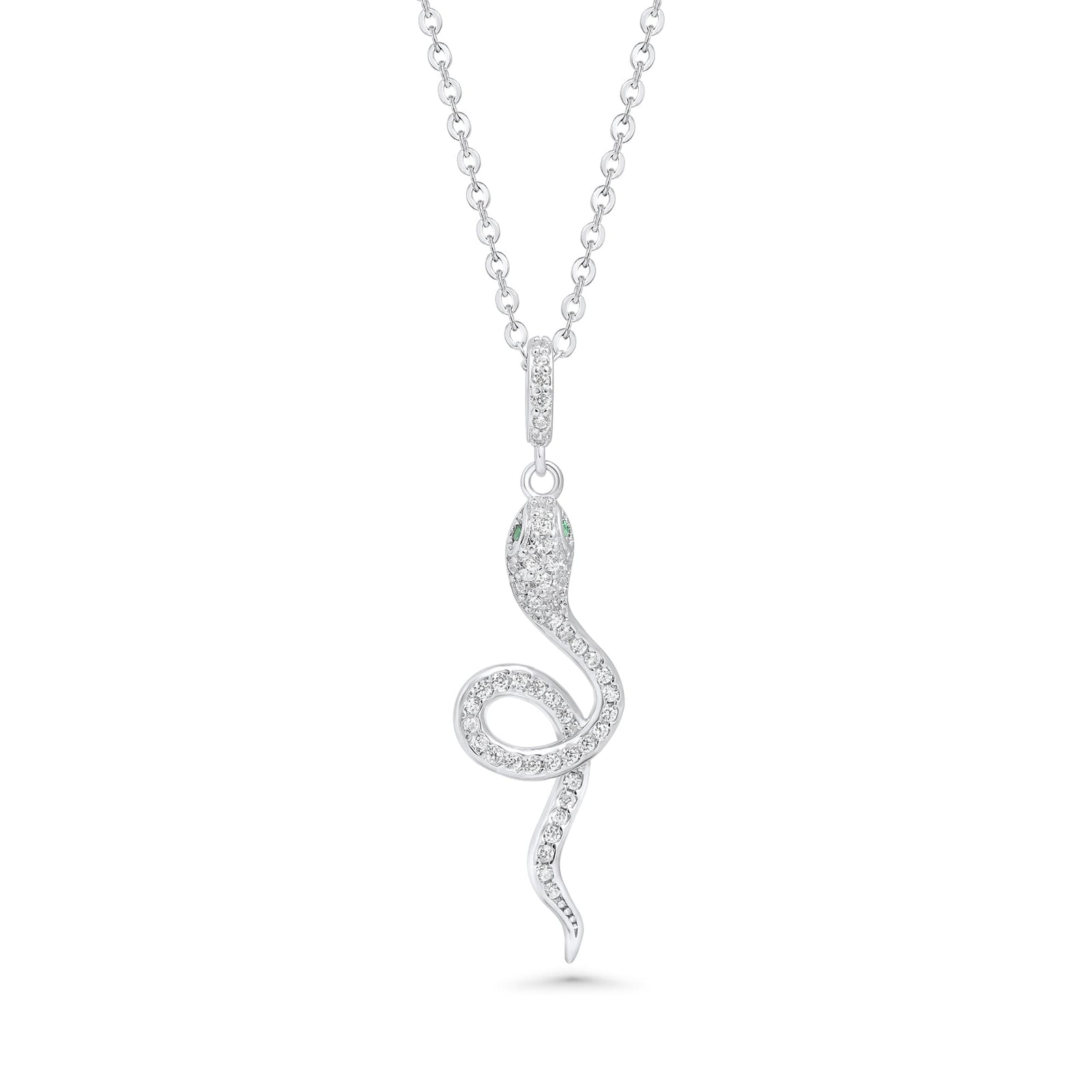 SREBRNA OGRLICA SNAKE TWIST