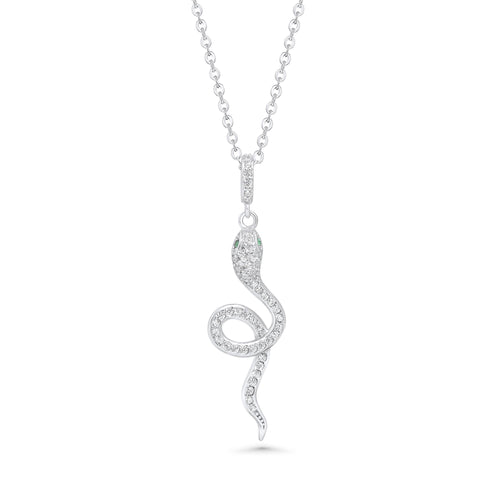 SREBRNA OGRLICA SNAKE TWIST