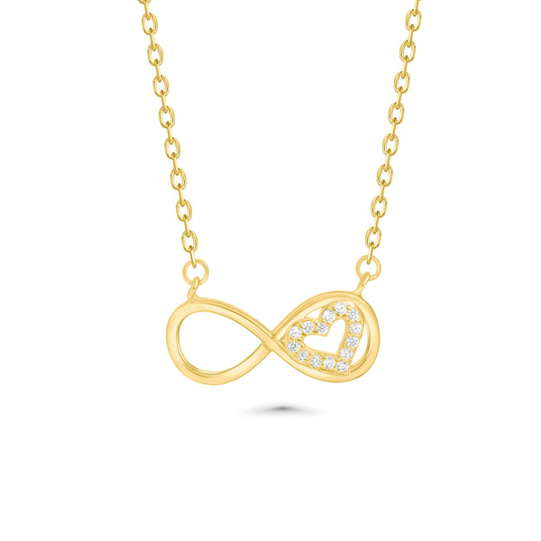 SREBRNA OGRLICA INFINITY EMBRACE