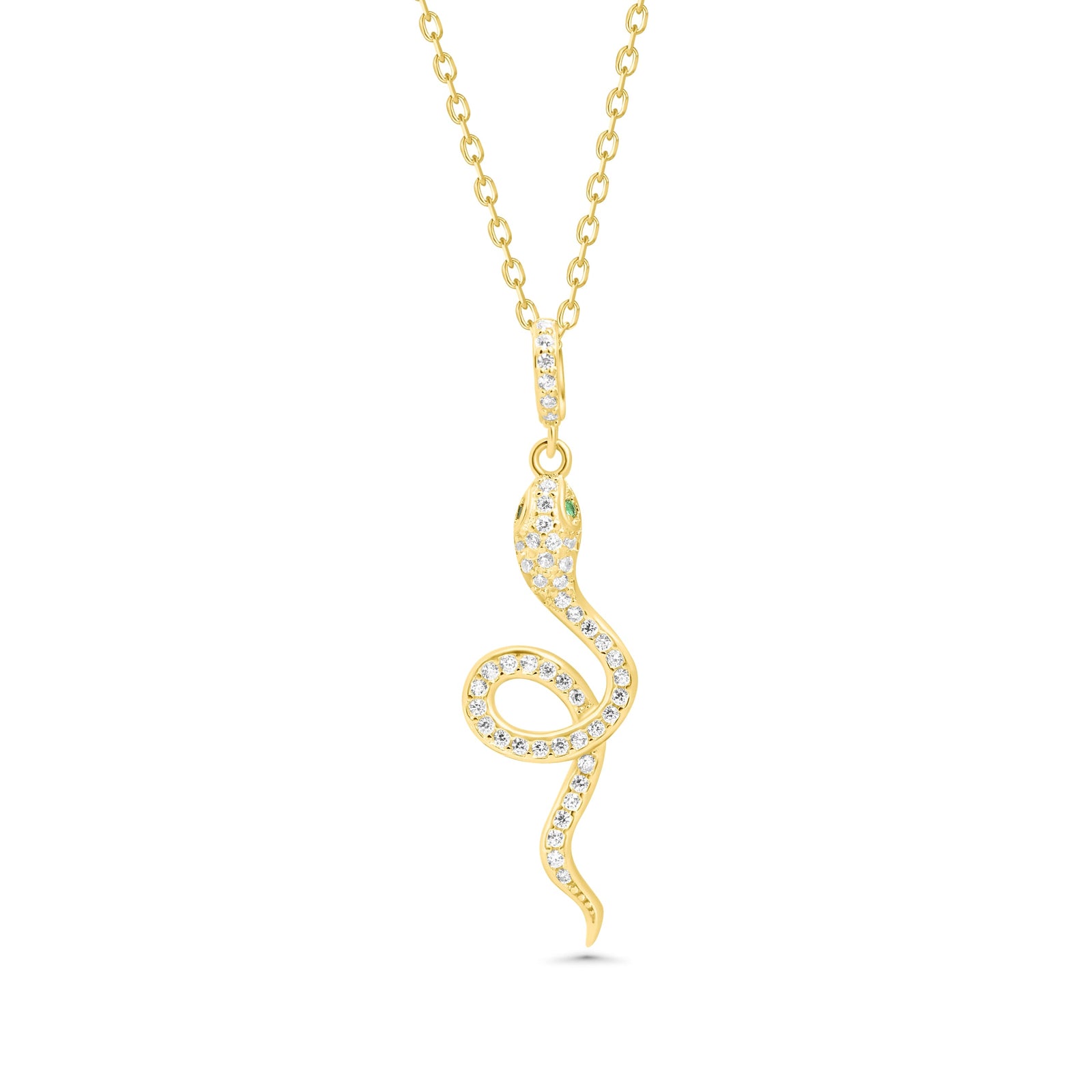 SREBRNA OGRLICA SNAKE TWIST